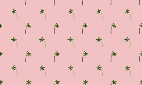 Colored background with different accessories