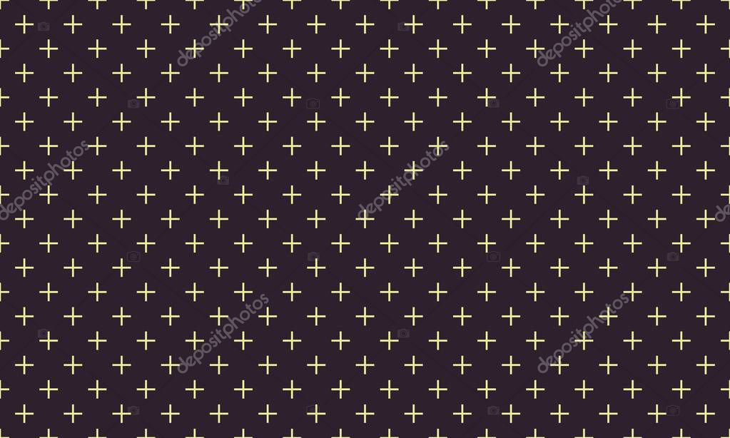 Colored background with different accessories