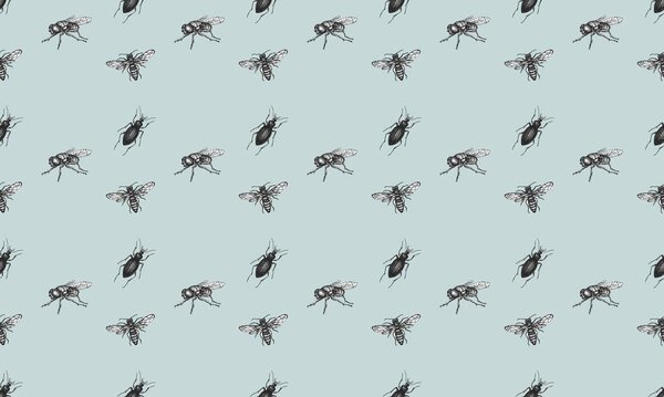 Цветной фон с различными аксессуарами