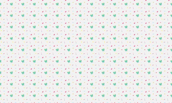 Цветной фон с различными аксессуарами