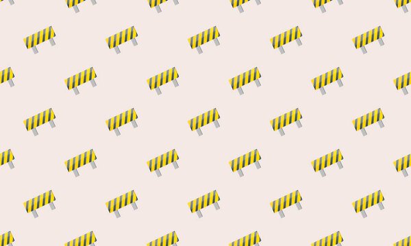 Colored background with different accessories