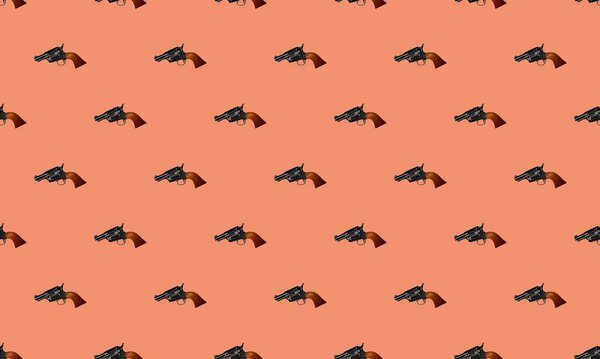 Цветной фон с различными аксессуарами