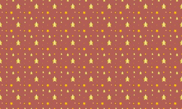 Colored background with different accessories