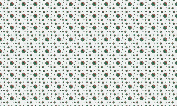 Цветной фон с различными аксессуарами