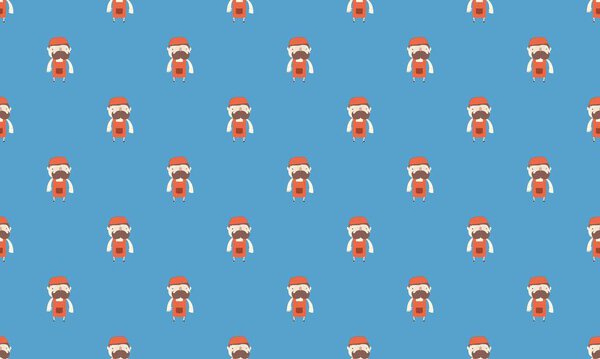 Цветной фон с различными аксессуарами