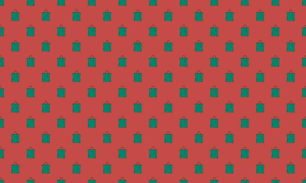 Цветной фон с различными аксессуарами