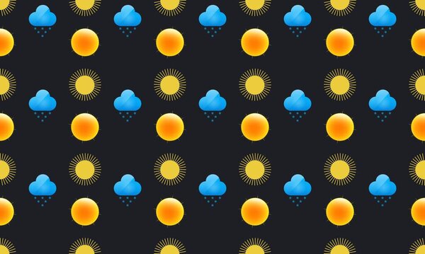 Colored background with different accessories