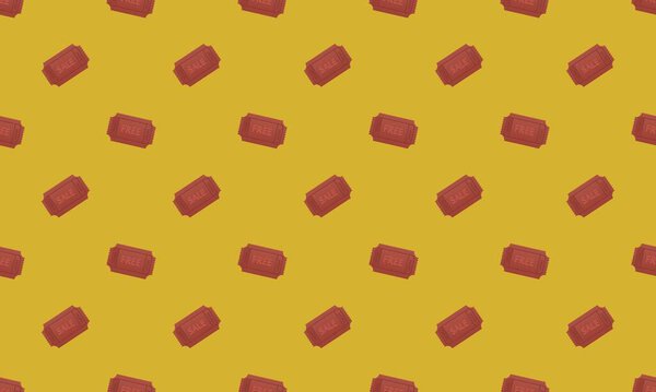 Цветной фон с различными аксессуарами