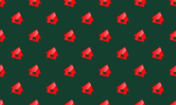 Colored background with different accessories