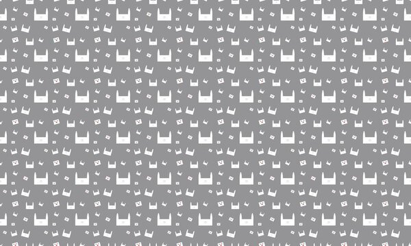 Colored background with different accessories