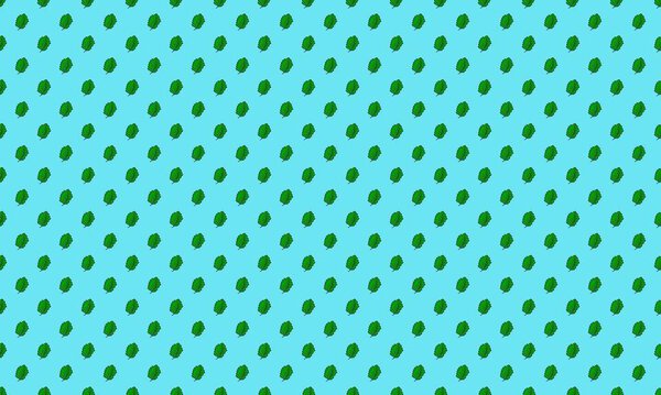 Colored background with different accessories