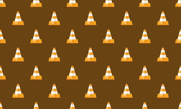 Colored background with different accessories