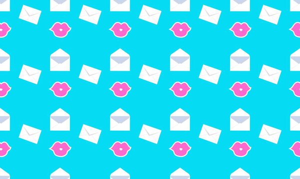 Цветной фон с различными аксессуарами