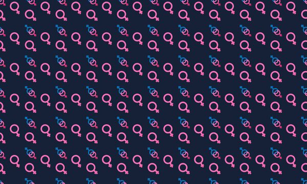 Цветной фон с различными аксессуарами