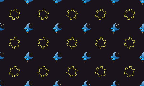 Цветной фон с различными аксессуарами