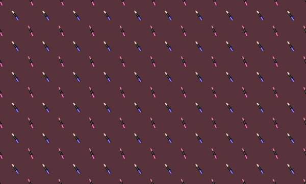 Цветной фон с различными аксессуарами