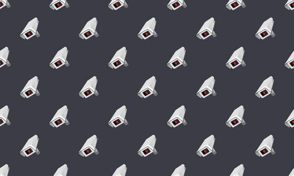 Colored background with different accessories