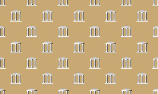 Цветной фон с различными аксессуарами