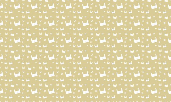 Colored background with different accessories