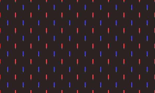 Цветной фон с различными аксессуарами