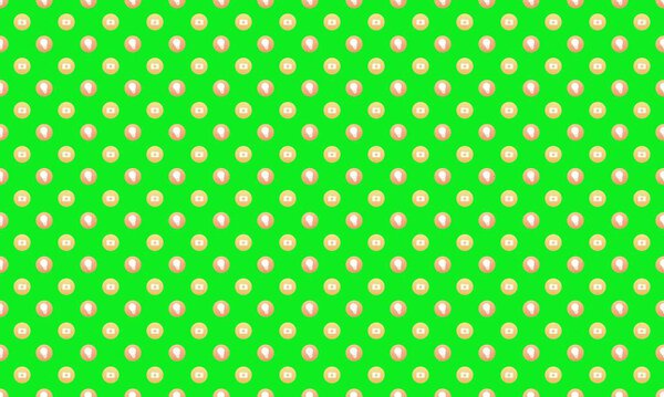 Цветной фон с различными аксессуарами