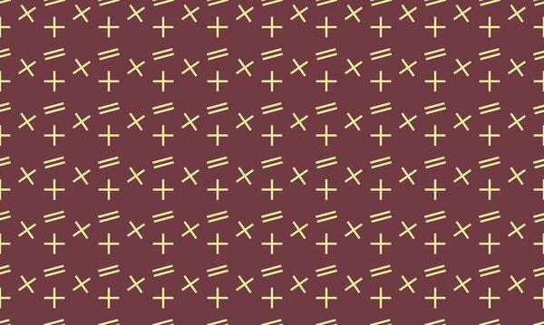 Colored background with different accessories