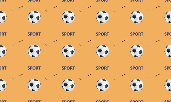 Цветной фон с различными аксессуарами