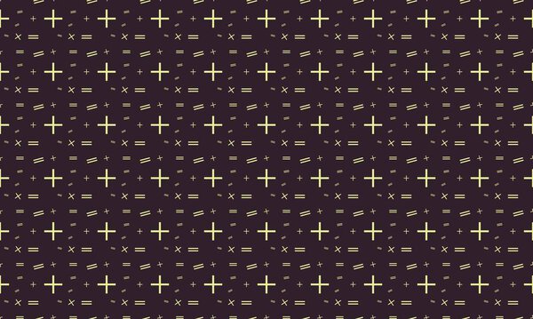 Colored background with different accessories