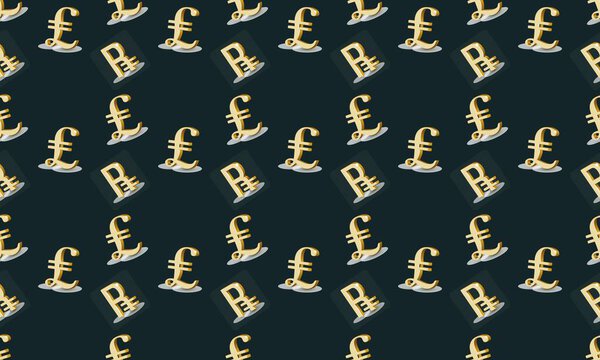 Colored background with different accessories