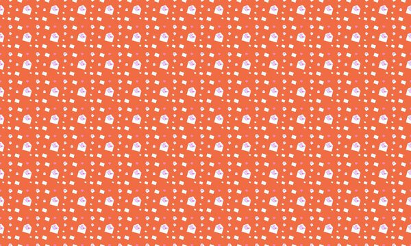 Цветной фон с различными аксессуарами