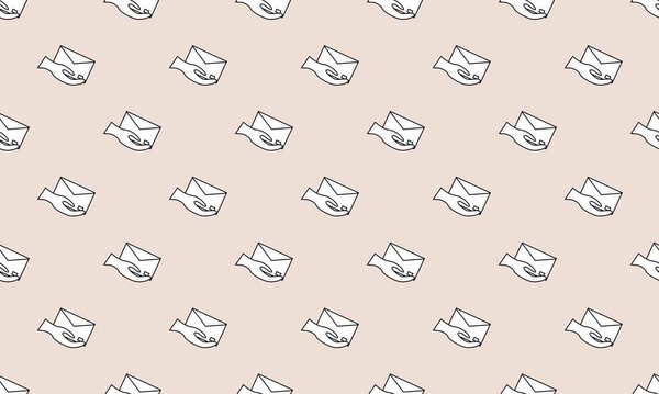 Цветной фон с различными аксессуарами