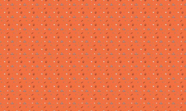 Colored background with different accessories