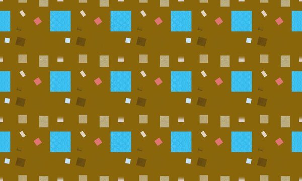 Цветной фон с различными аксессуарами