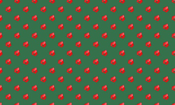 Цветной фон с различными аксессуарами