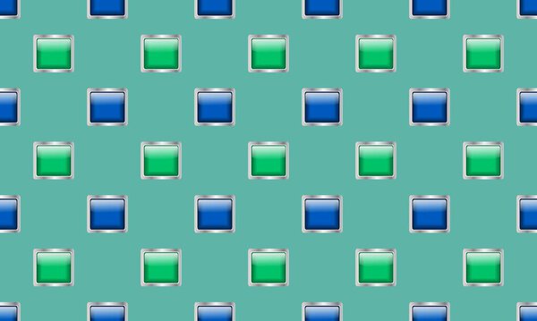 Цветной фон с различными аксессуарами