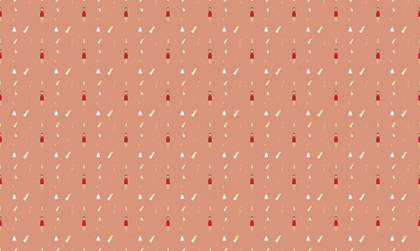 Цветной фон с различными аксессуарами