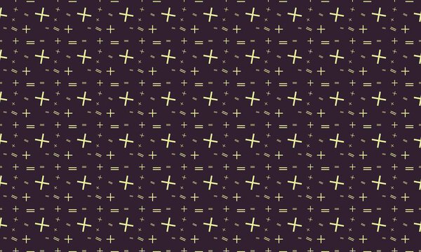 Colored background with different accessories