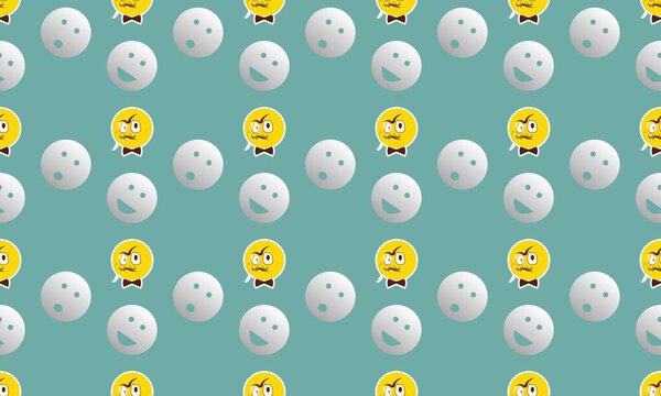 Цветной фон с различными аксессуарами