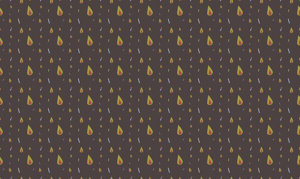 Colored background with different accessories