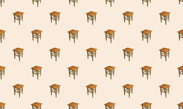 Colored background with different accessories