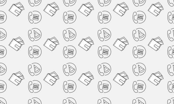 Цветной фон с различными аксессуарами