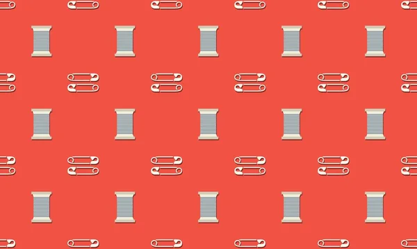Colored Background Different Accessories Royalty Free Stock Illustrations