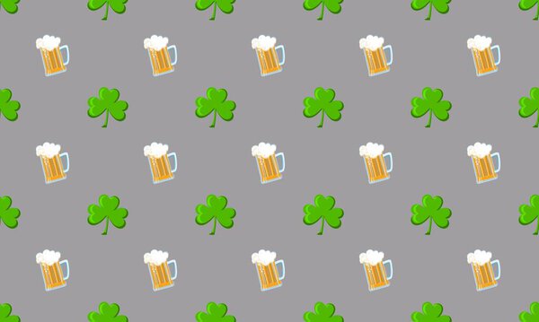 Цветной фон с различными аксессуарами