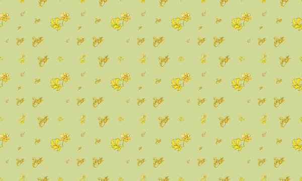 Цветной фон с различными аксессуарами