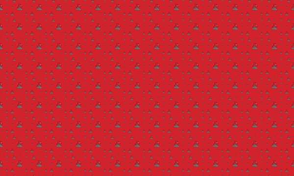 Colored background with different accessories