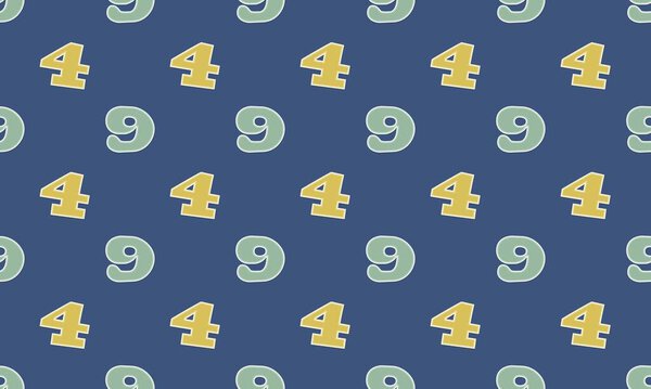 Цветной фон с различными аксессуарами