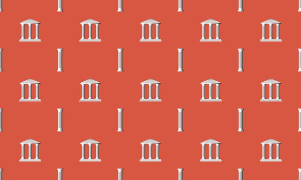 Цветной фон с различными аксессуарами