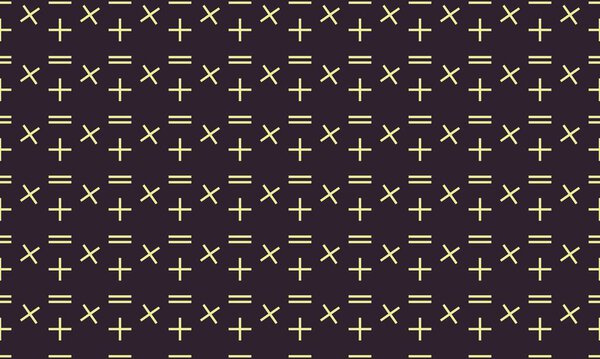 Colored background with different accessories