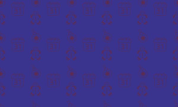 Цветной фон с различными аксессуарами