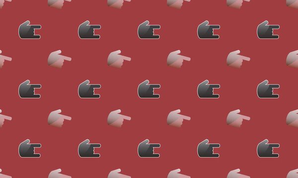 Цветной фон с различными аксессуарами